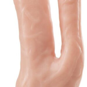 Double gode Dp Cock Dr Skin 18 x 6cm