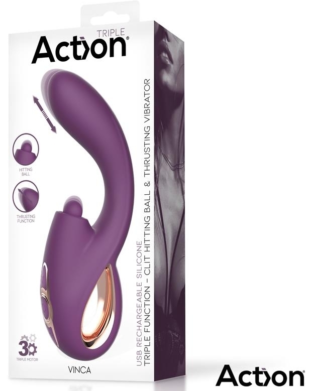 Stimulateur de Clitoris Vinca 11 x 3.6cm – Image 2